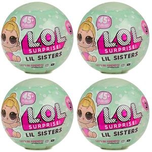 LOL Surprise Lil Sisters QTY 4 Series 2 NEW
